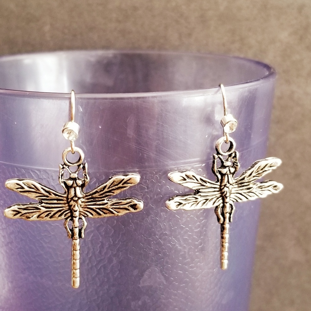 Dragonfly earrings